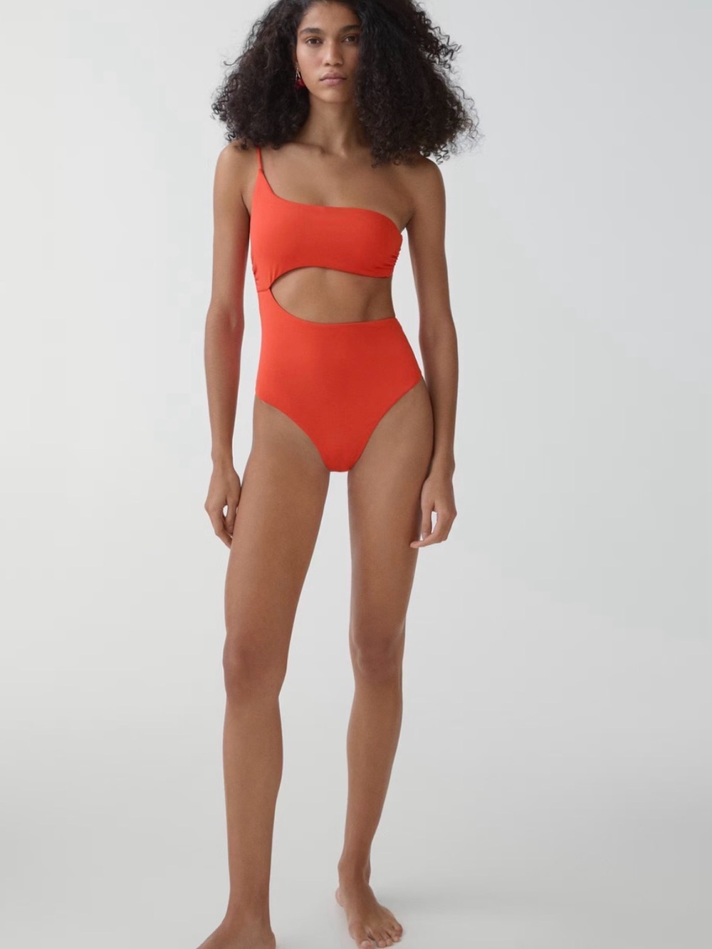 MANGO Asymmetrical Swimsuit